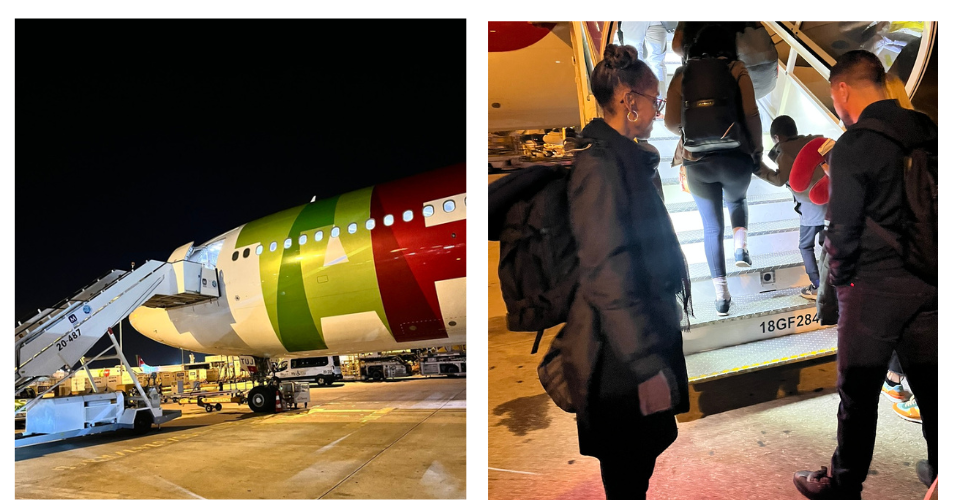 2025 Kunstproject Armazoen: vertrek vanuit Lissabon Portugal naar Luanda Angola